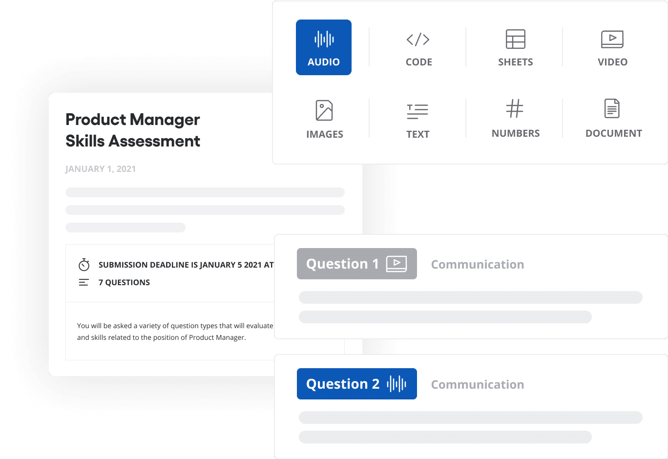 Assessment builder