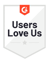 G2 Badge Users Love Us